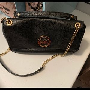 Michael Kors black shoulder bag